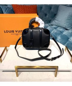 Louis Vuitton Epi Leather Valisette BB M55524 Black
