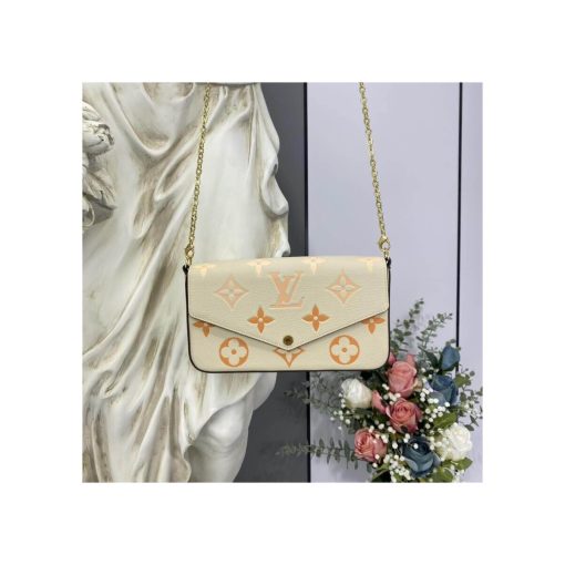 Louis Vuitton Félicie Pochette M80498 Cream - Image 3