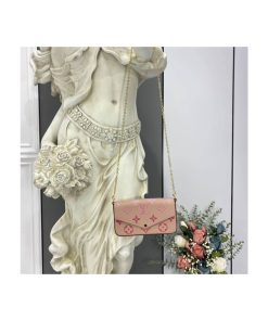 Louis Vuitton Félicie Pochette M80498 Pink