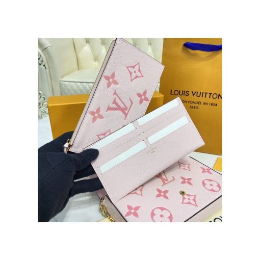 Louis Vuitton Felicie Pochette M80489 Light Pink - Image 6