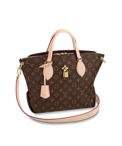 Louis Vuitton Flower Zipped Tote MM M44347 M44348 M44360 Brown