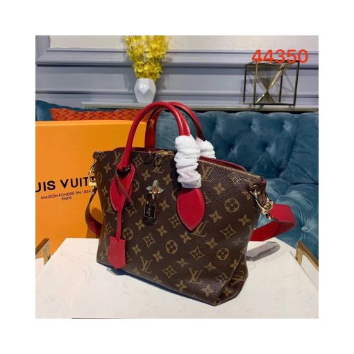 Louis Vuitton Flower Zipped Tote PM M44350 M44351 M44359 Red - Image 2