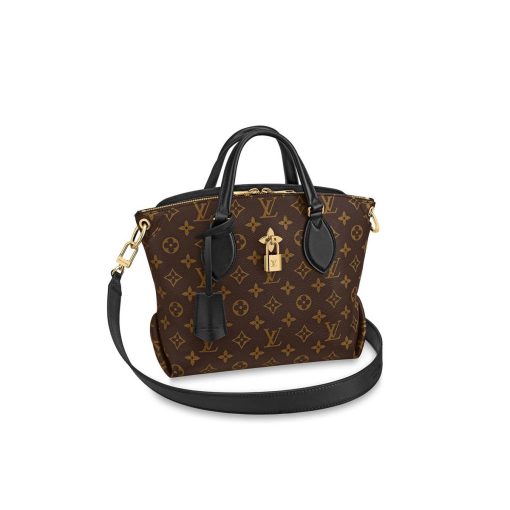 Louis Vuitton Flower Zipped Tote PM M44350 M44351 M44359 Black - Image 2