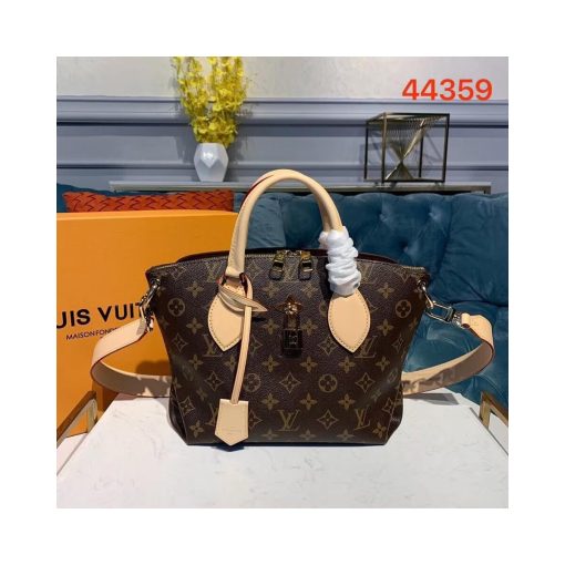 Louis Vuitton Flower Zipped Tote PM M44350 M44351 M44359 Brown - Image 2