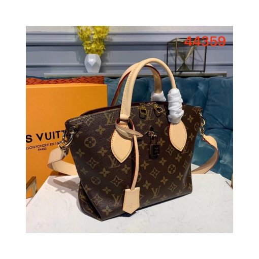 Louis Vuitton Flower Zipped Tote PM M44350 M44351 M44359 Brown - Image 3