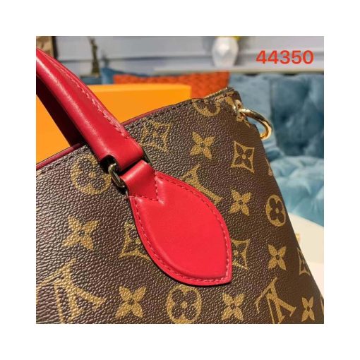 Louis Vuitton Flower Zipped Tote PM M44350 M44351 M44359 Red - Image 7