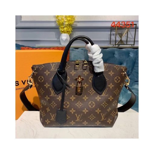 Louis Vuitton Flower Zipped Tote PM M44350 M44351 M44359 Black