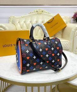 Louis Vuitton Game On Speedy Bandoulière 25 M57466 Black