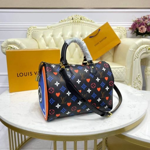 Louis Vuitton Game On Speedy Bandoulière 25 M57466 Black