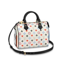 Louis Vuitton Game On Speedy Bandoulière 25 M57466 White
