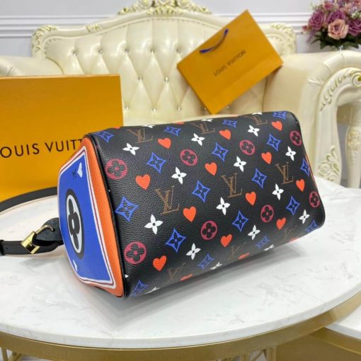 Louis Vuitton Game On Speedy Bandoulière 25 M57466 Black - Image 4