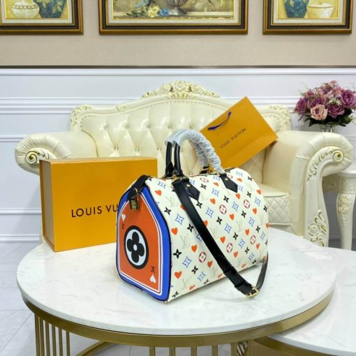 Louis Vuitton Game On Speedy Bandoulière 30 M57465 White - Image 2