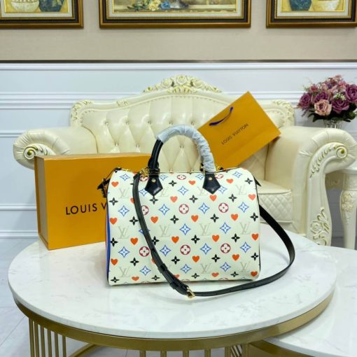 Louis Vuitton Game On Speedy Bandoulière 30 M57465 White