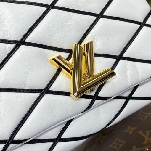 Louis Vuitton GO-14 MM Bag M22890 White/Black - Image 11
