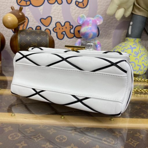 Louis Vuitton GO-14 MM Bag M22890 White/Black - Image 10
