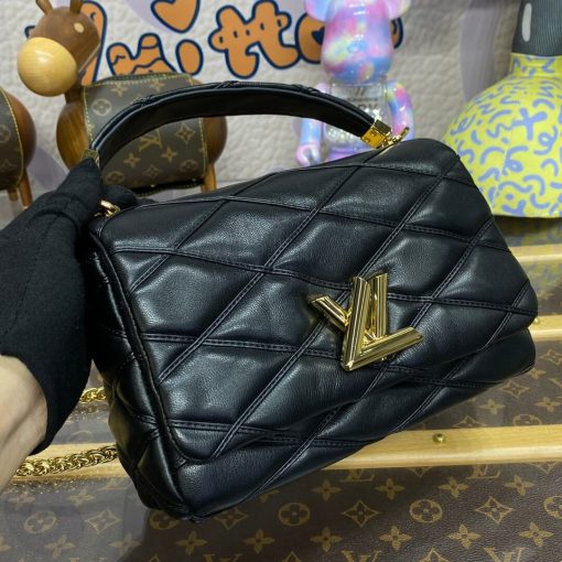 Louis Vuitton GO-14 MM Bag M22891 Black - Image 11