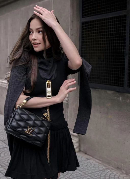 Louis Vuitton GO-14 MM Bag M22891 Black - Image 5