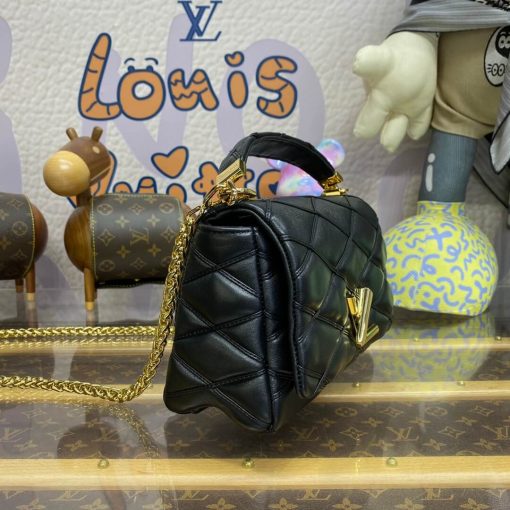 Louis Vuitton GO-14 MM Bag M22891 Black - Image 9