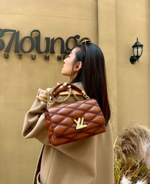 Louis Vuitton GO-14 MM Bag M23601 Tan - Image 5