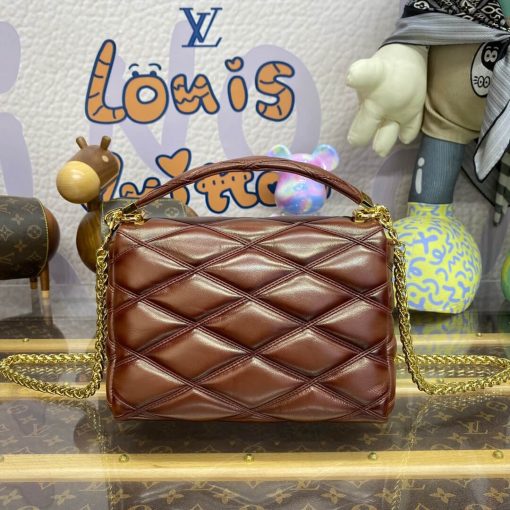 Louis Vuitton GO-14 MM Bag M23601 Tan - Image 7