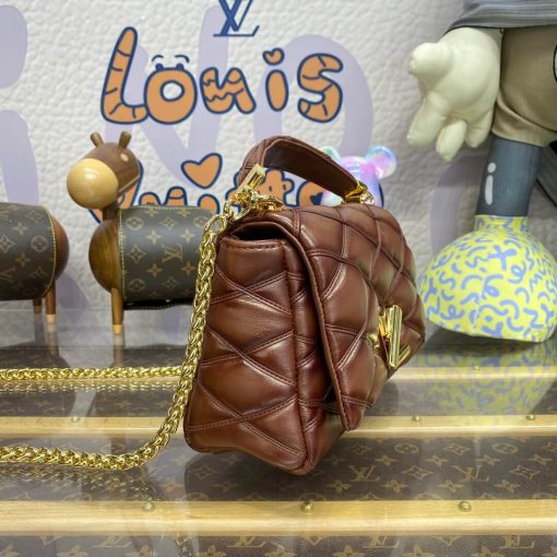 Louis Vuitton GO-14 MM Bag M23601 Tan - Image 8