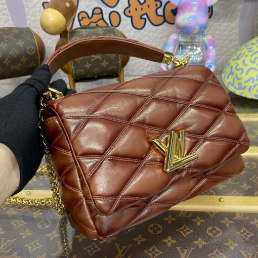 Louis Vuitton GO-14 MM Bag M23601 Tan - Image 10