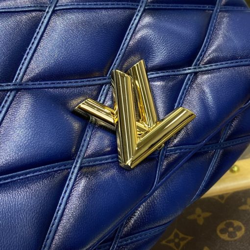 Louis Vuitton GO-14 MM Bag M23682 Navy Blue - Image 9