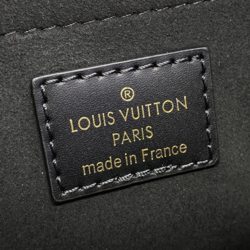 Louis Vuitton Grained Cowhide Leather OnTheGo East West Bag M23698 M23640 Black - Image 9