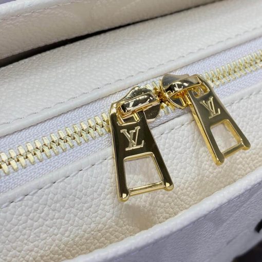 Louis Vuitton Grained Cowhide Leather OnTheGo East West Bag M23698 M23640 White - Image 11