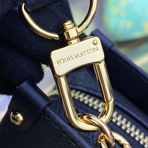 Louis Vuitton Grained Cowhide Leather OnTheGo East West Bag M23698 M23640 Black - Image 8