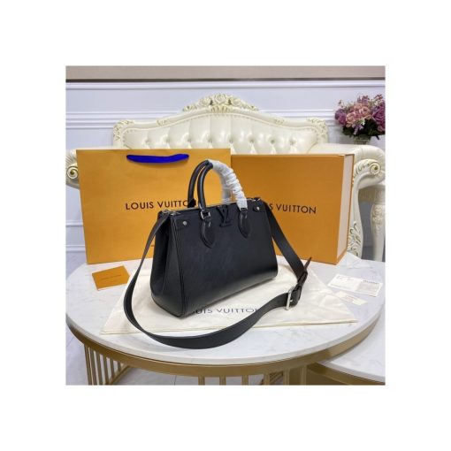 Louis Vuitton Grenelle Tote PM M57680 M57681 Black - Image 3