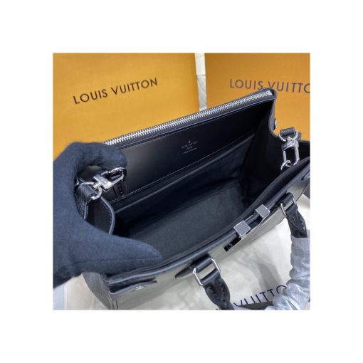 Louis Vuitton Grenelle Tote PM M57680 M57681 Black - Image 8