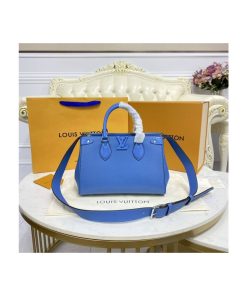 Louis Vuitton Grenelle Tote PM M57680 M57681 Blue