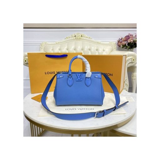 Louis Vuitton Grenelle Tote PM M57680 M57681 Blue
