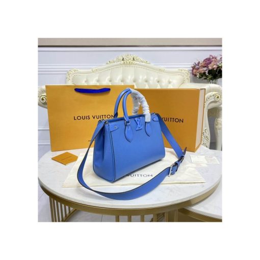 Louis Vuitton Grenelle Tote PM M57680 M57681 Blue - Image 2