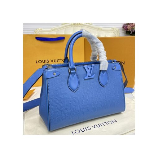 Louis Vuitton Grenelle Tote PM M57680 M57681 Blue - Image 5