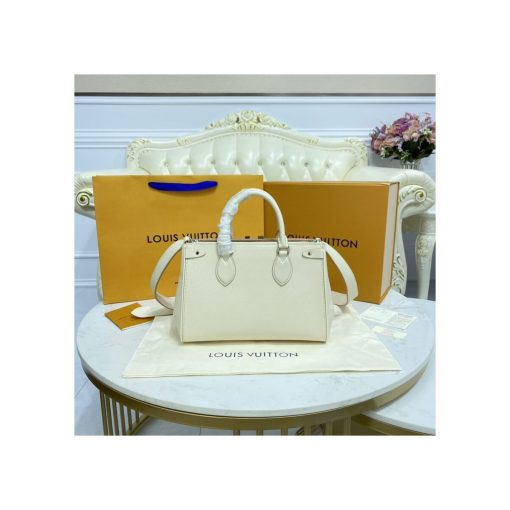 Louis Vuitton Grenelle Tote PM M57680 M57681 Beige - Image 4