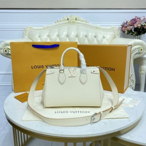Louis Vuitton Grenelle Tote PM M57680 M57681 Beige - Image 2