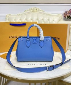 Louis Vuitton Grenelle Tote PM M57680 M57681 Blue