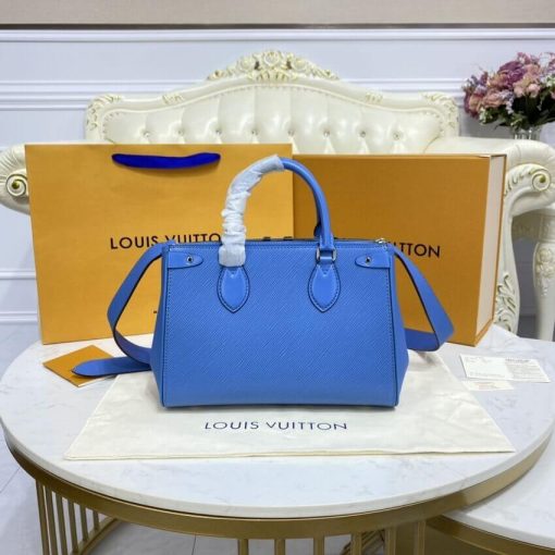 Louis Vuitton Grenelle Tote PM M57680 M57681 Blue - Image 3
