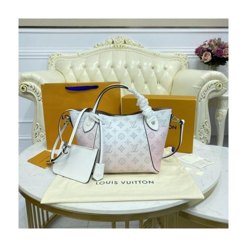 Louis Vuitton Hina PM Gradient Pink Mahina Leather M57858 - Image 4