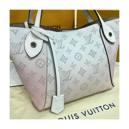 Louis Vuitton Hina PM Gradient Pink Mahina Leather M57858 - Image 8