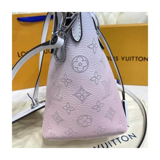 Louis Vuitton Hina PM Gradient Pink Mahina Leather M57858 - Image 9