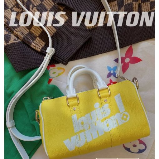 Louis Vuitton Keepall XS M80842 Yellow - Image 5