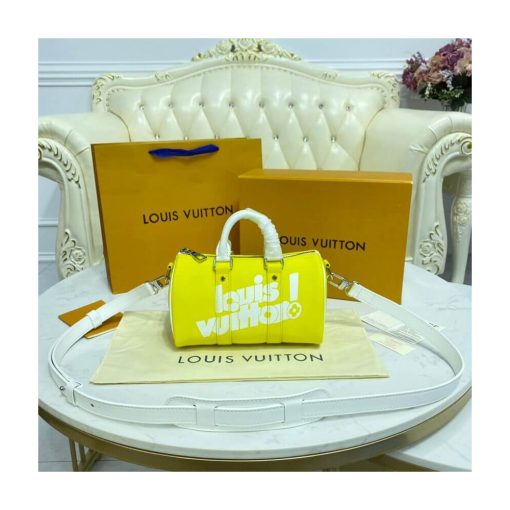 Louis Vuitton Keepall XS M80842 Yellow - Image 8