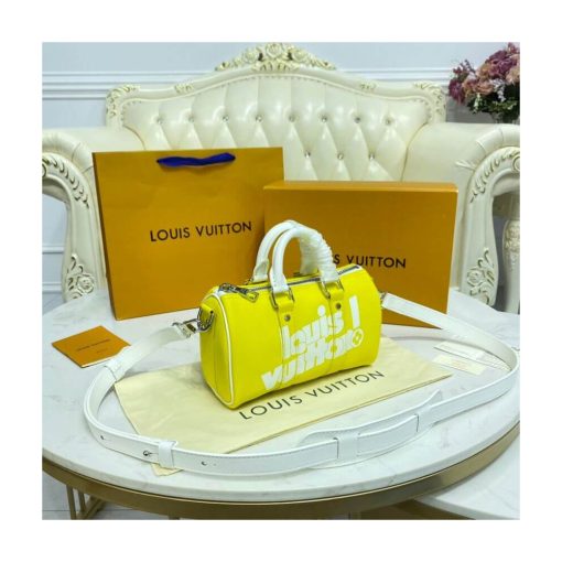 Louis Vuitton Keepall XS M80842 Yellow - Image 9