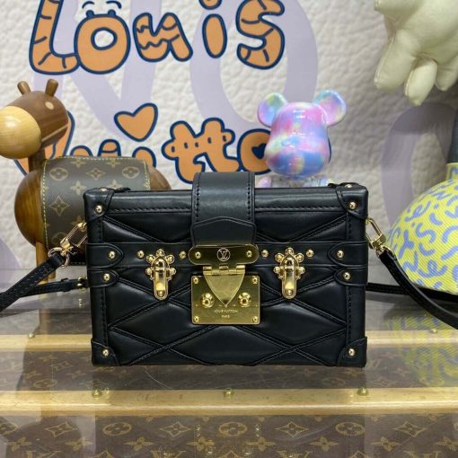 Louis Vuitton Lambskin Petite Malle M23518 - Image 4