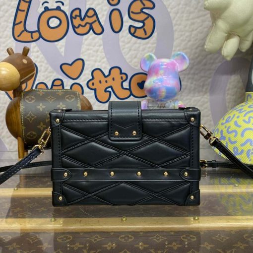Louis Vuitton Lambskin Petite Malle M23518 - Image 5