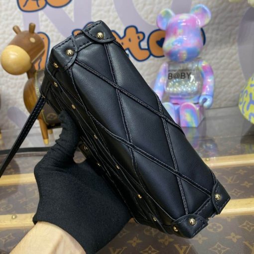 Louis Vuitton Lambskin Petite Malle M23518 - Image 7