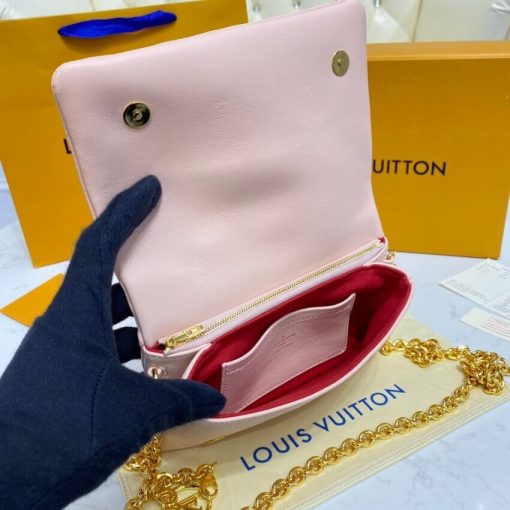 Louis Vuitton Limited Edition Pochette Coussin M80834 Dragee Pink - Image 14